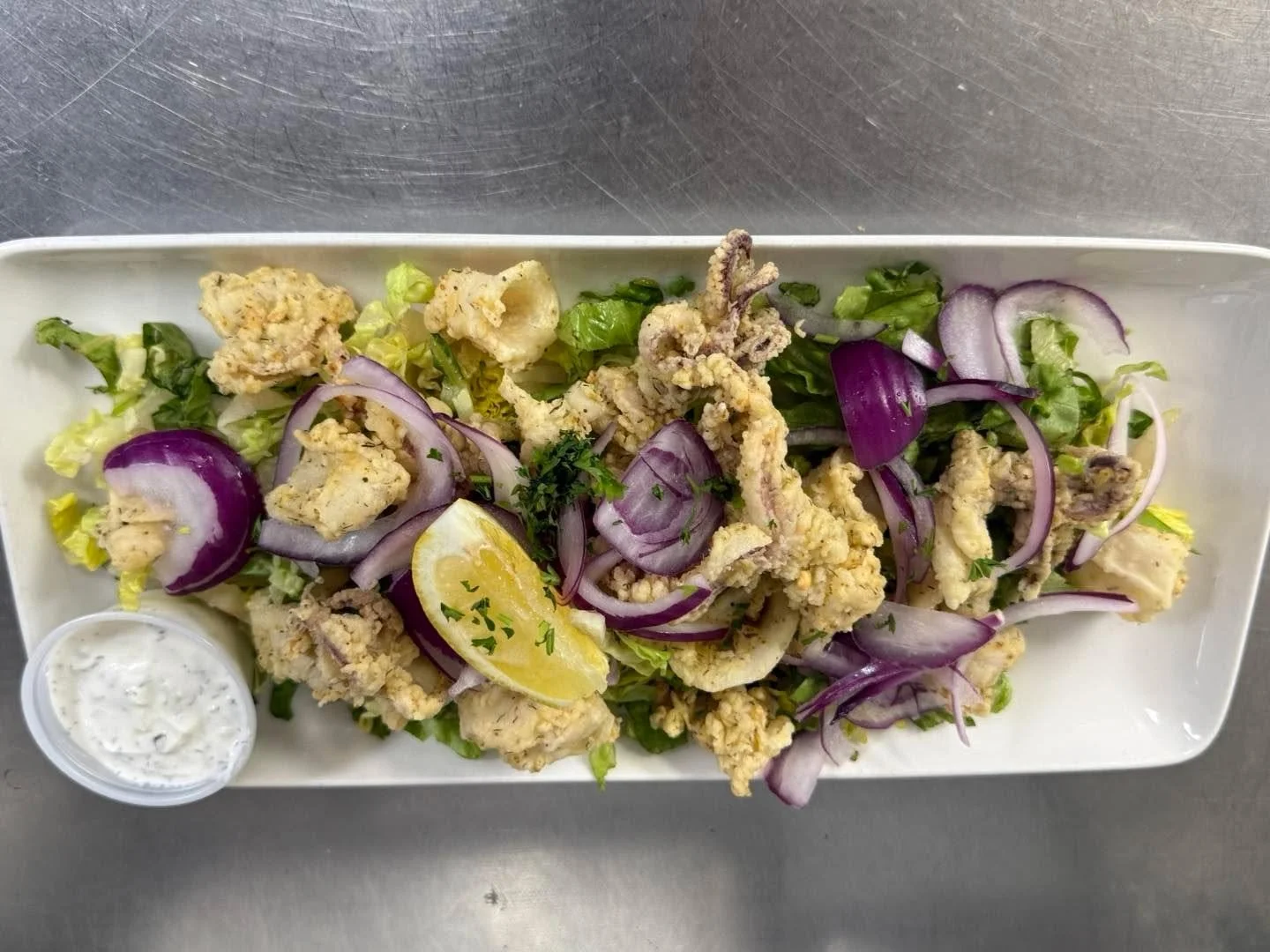 Love when children have a great diverse palette. 

Calamari ordered by a 10 year old who says it&rsquo;s the best he&rsquo;s ever had!!!