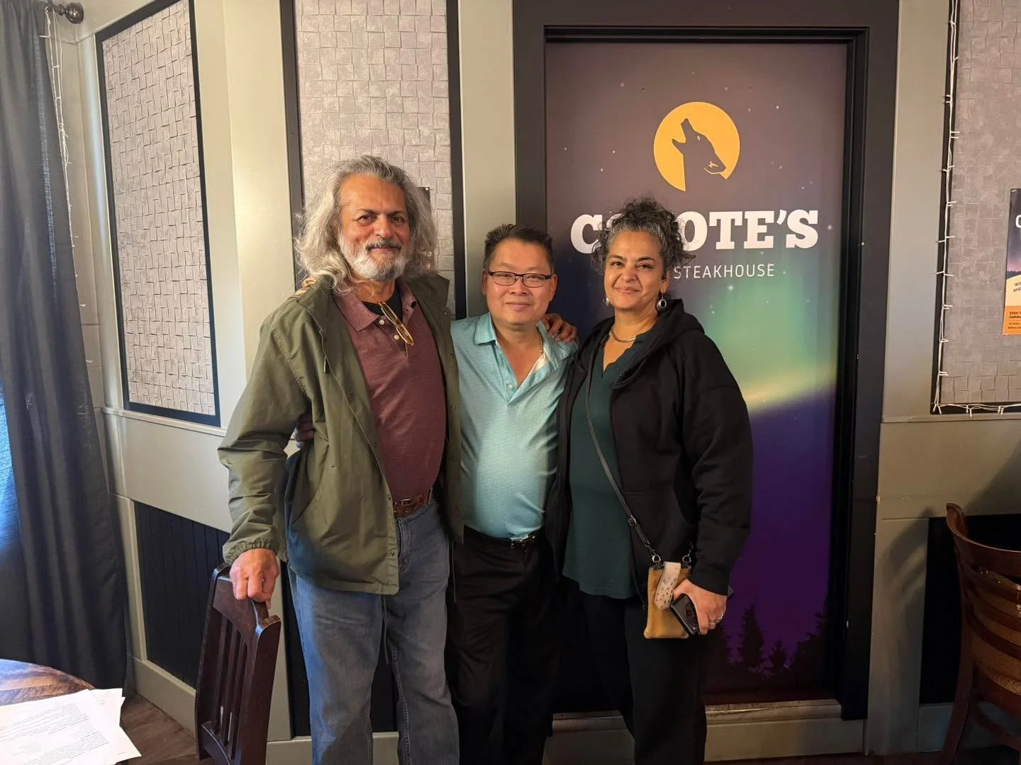 This couple was a pleasure to serve!  All the way from Toronto!  Made me blush on more than one occasion.
