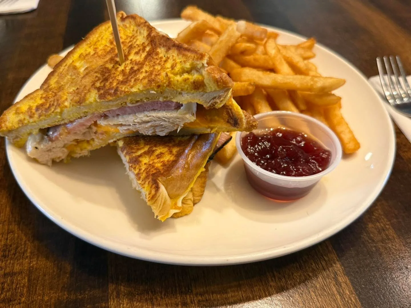 We have a delicious MONTE CRISTO served this Lunch time!  You asked for it!  You got it! 

Come Get Some!