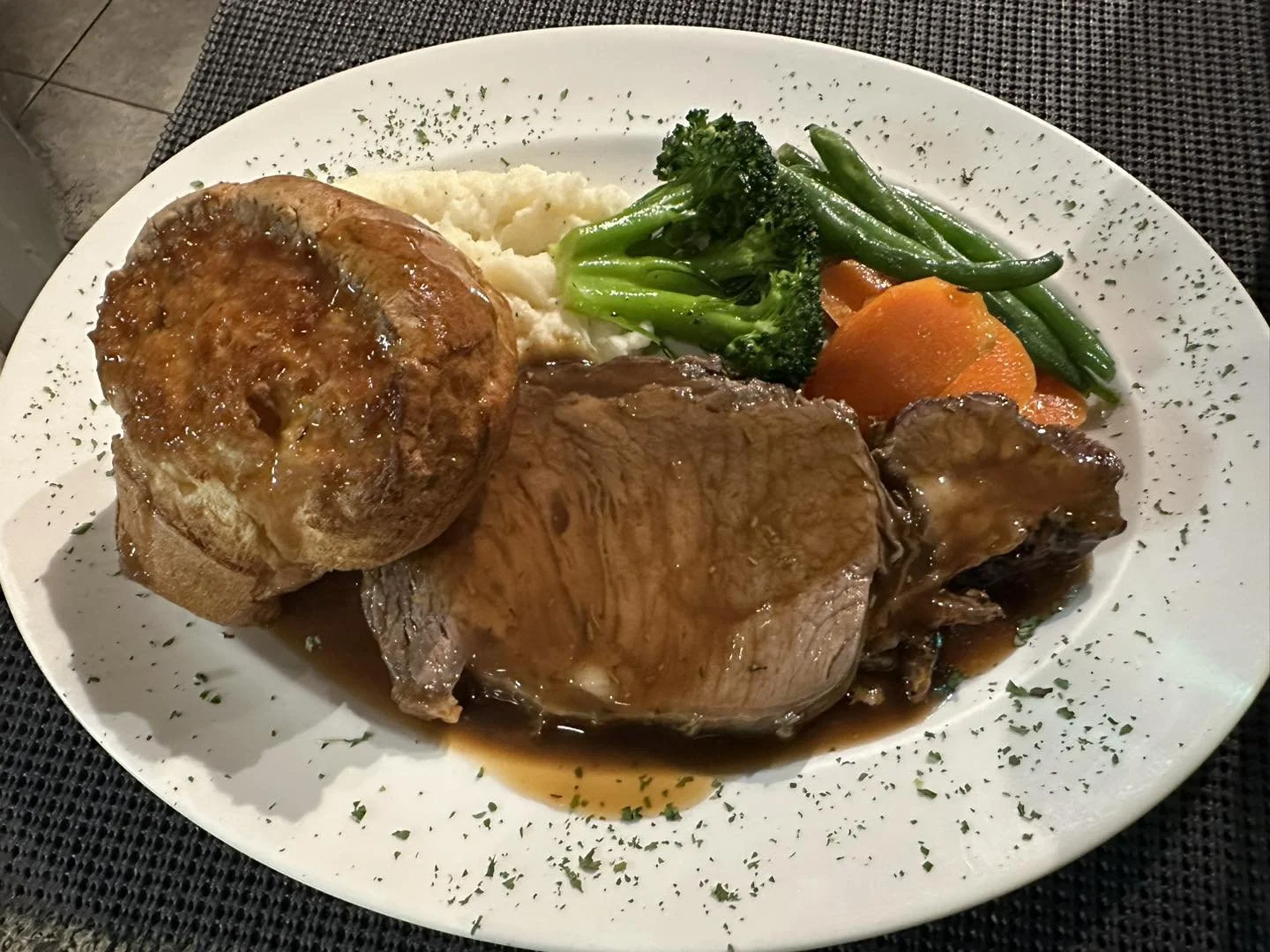 Prime Rib dinner, Certified Angus Beef