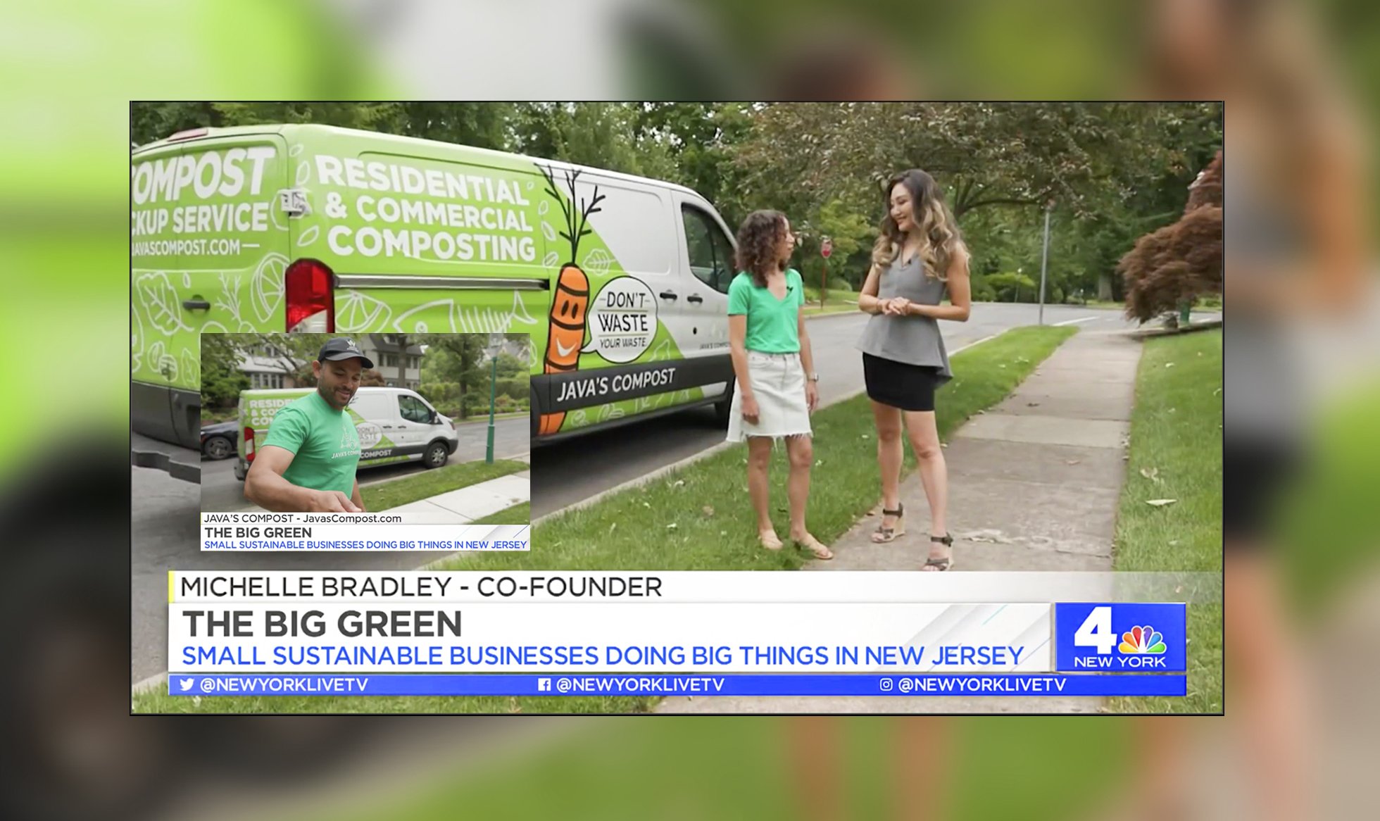 Java's Compost Truck Design • NBC New York, 2022