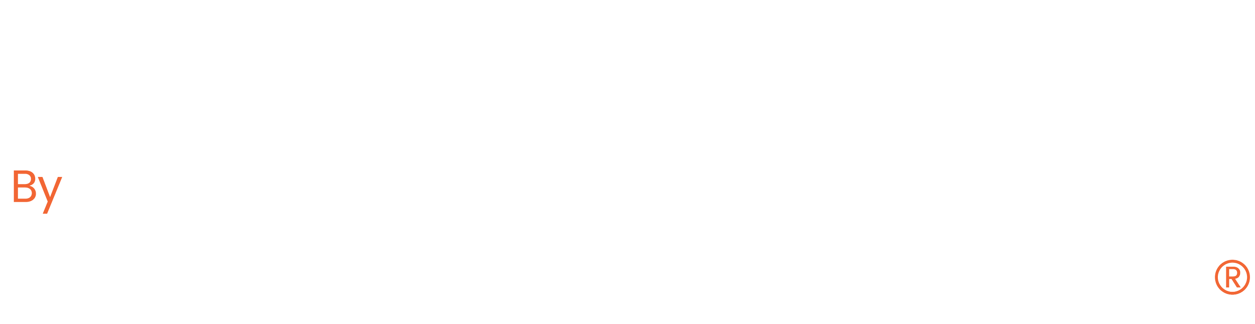 Hero Infinite in large white letters with the smaller word 'by' preceding it and the registered trademark symbol after it.