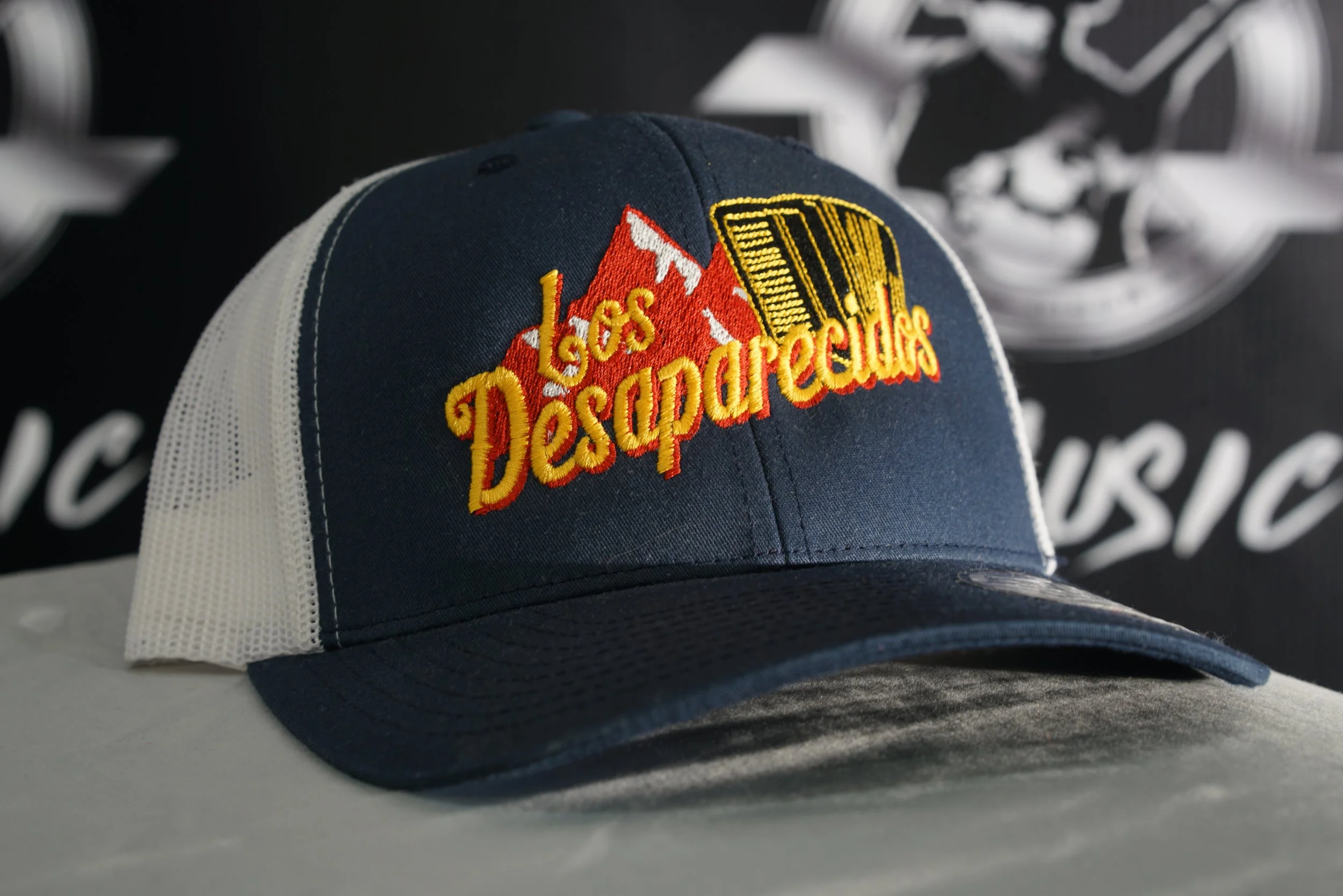 FT Vintage Desaparecidos Hat (Navy,White)