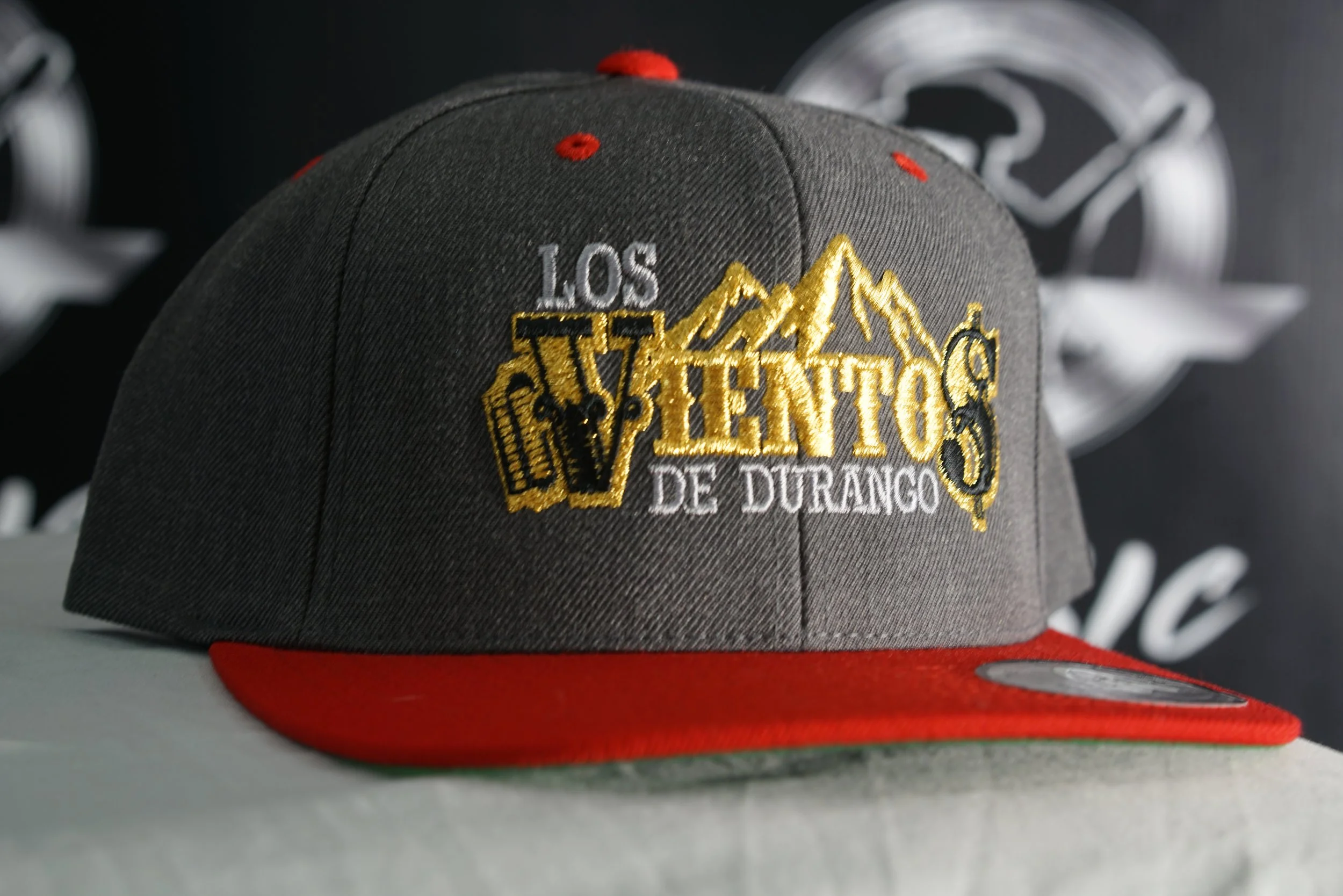 FT Vintage Vientos Hat (Charcoal,Red)
