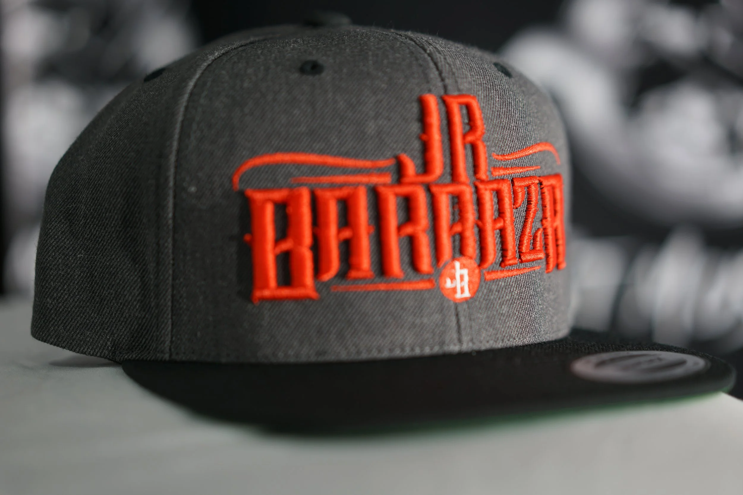 JR Barraza Cap (Black & Gray)