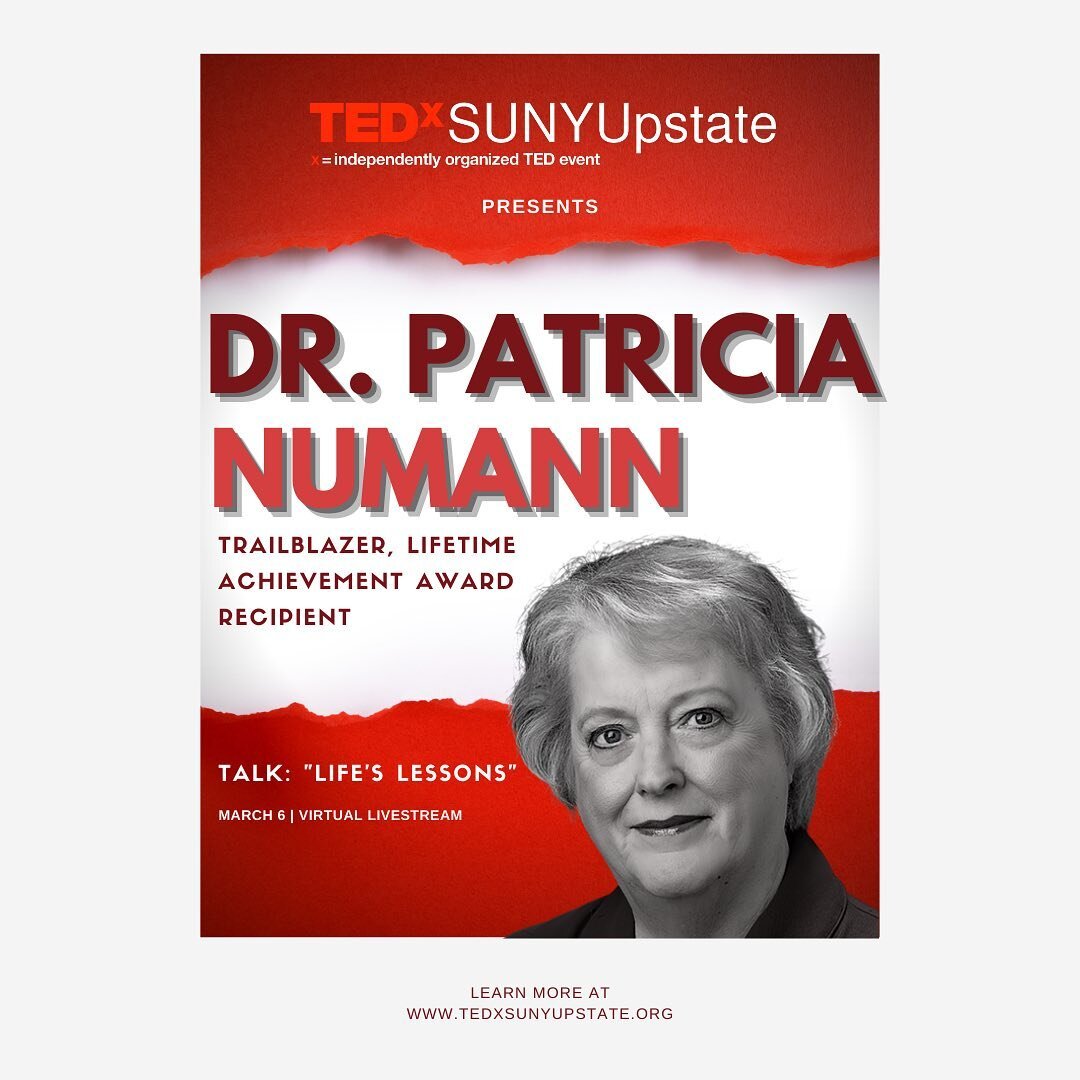 Meet @upstatemedical alumnus and absolute legend: Dr. Patricia Numann!

Dr. Numann is so incredibly accomplished that we don&rsquo;t even know where to begin describing her. She was the first female surgeon from Upstate, founded @womensurgeons and ha