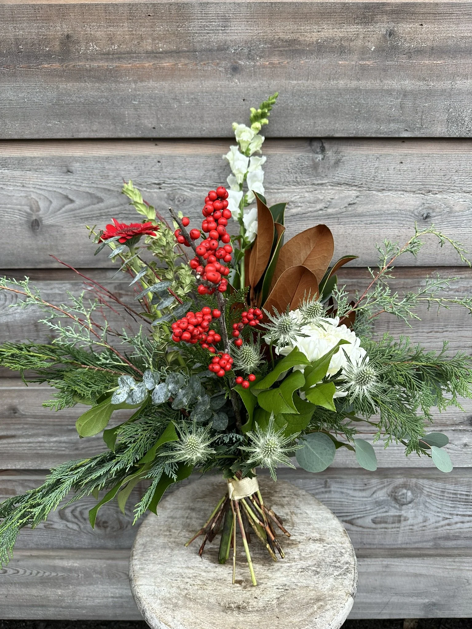 European Hand-tied Bouquet Workshop (Winter)