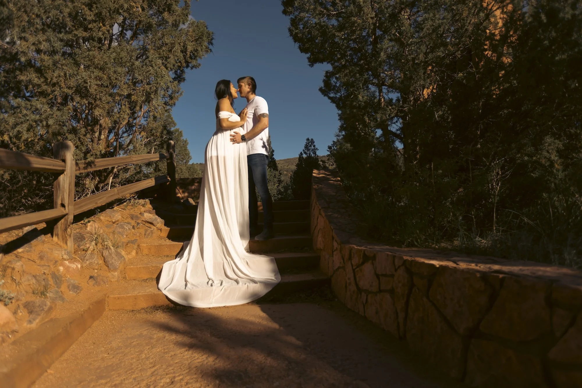 Ian + Martha Maternity - Garden of the Gods
