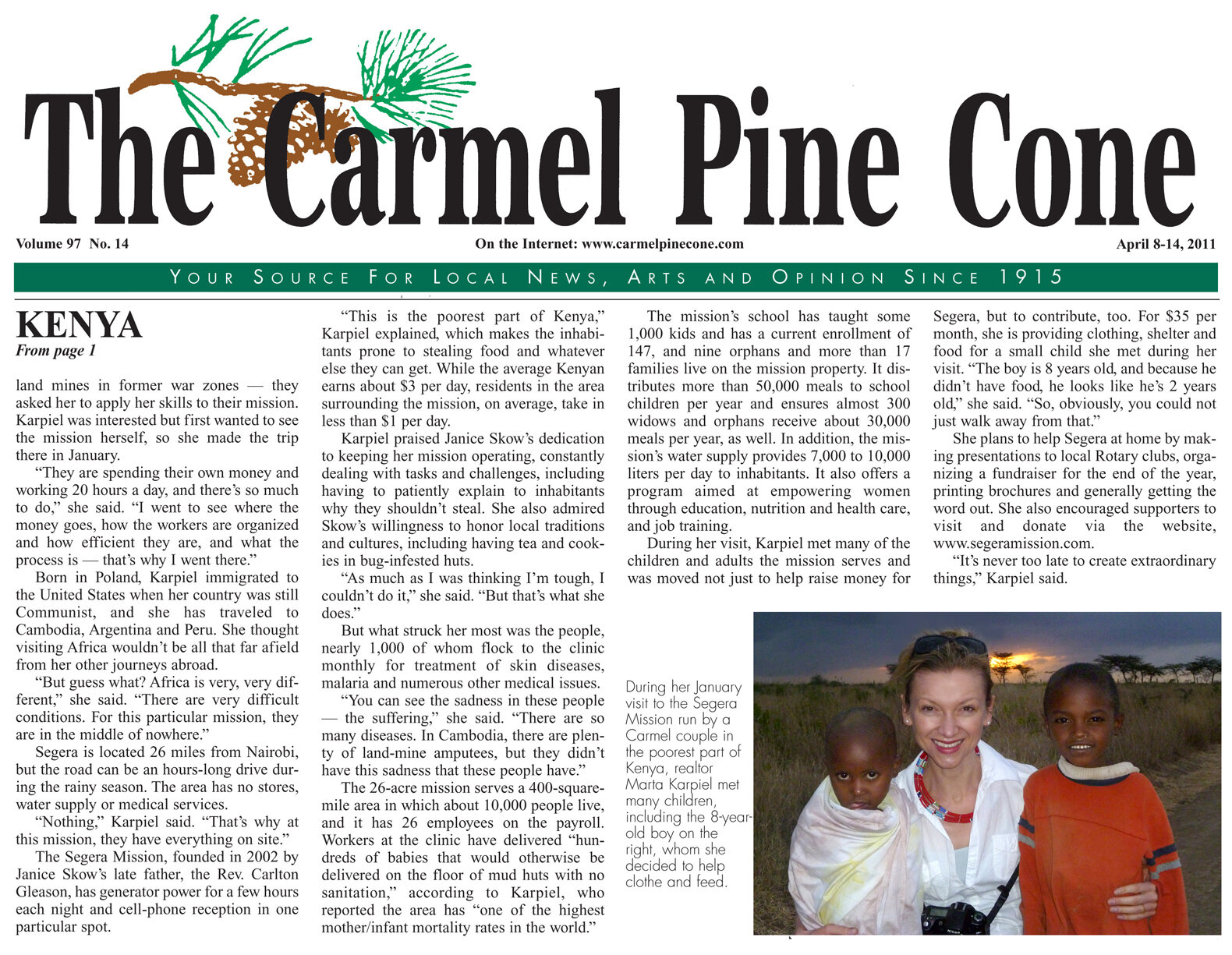 Carmel Pine Cone