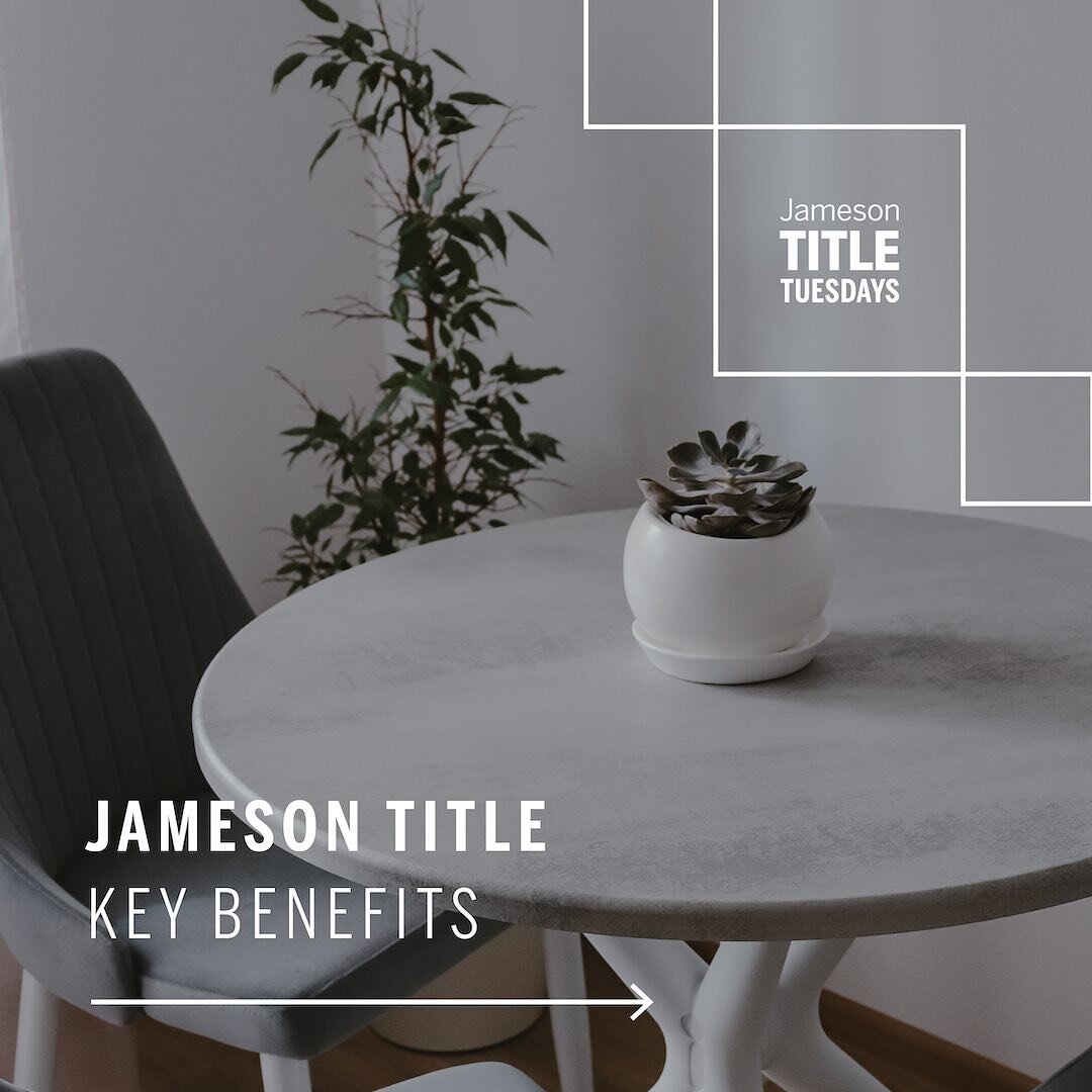 With a smooth closing procedure and our neighborhood real estate attorneys, Jameson Title assures the effective conclusion of any real estate transaction. 

Jameson Title enhances your closing experience in every way by providing services including e