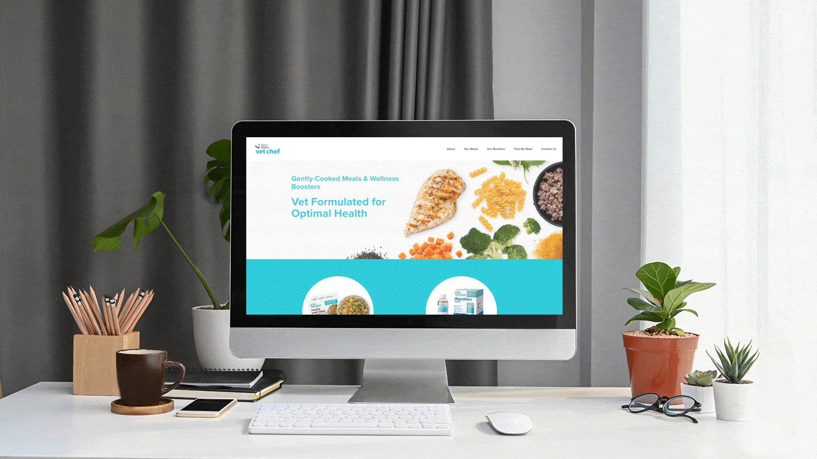 Gently-Cooked Pet Food Website