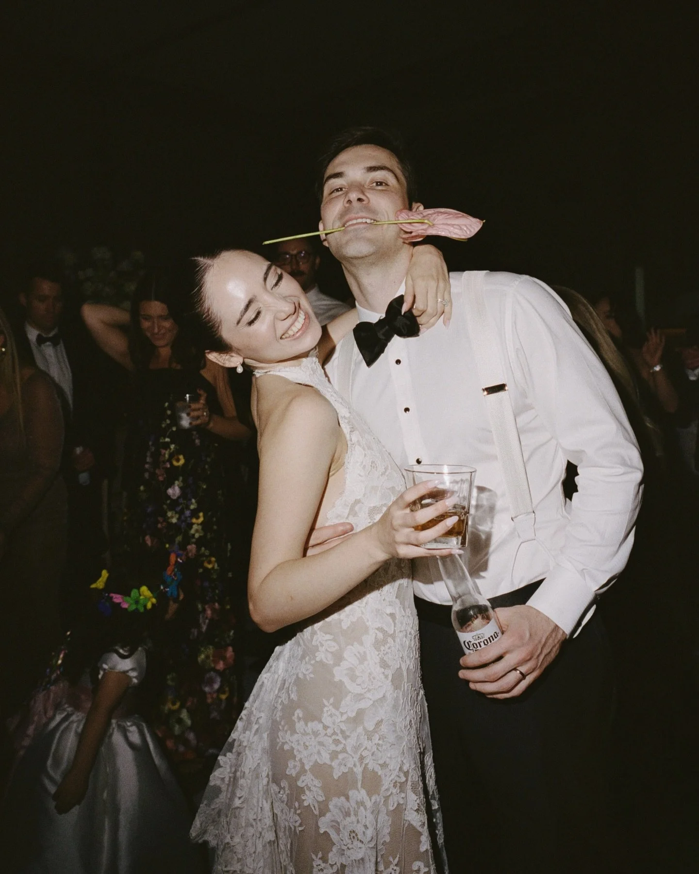 Emily &amp; RJ&rsquo;s reception 🌸🍐(I took home a couple of their custom shakers and use them weekly.) 

Planning: @volareplanning 
Photographer: @madeleinebeckphotos 
Venue: @signialacanteraresort 
Decor / floral: @freesiadesignsevents 
Decor / re