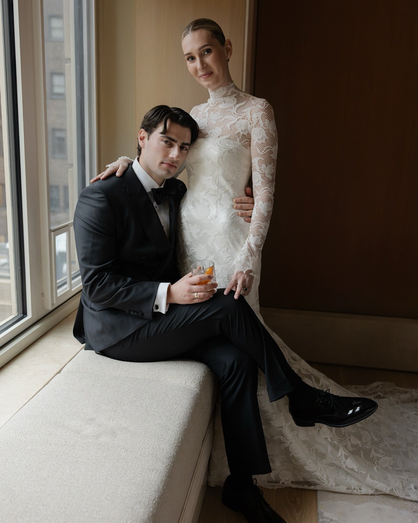 We only took portraits in their hotel room. Tight quarters, fixed parameters, sure. But it was remarkable and freeing to work with one space &mdash; and the intimacy of it was a gift they gave themselves. Grateful for this day, for bagpipes, and S&am