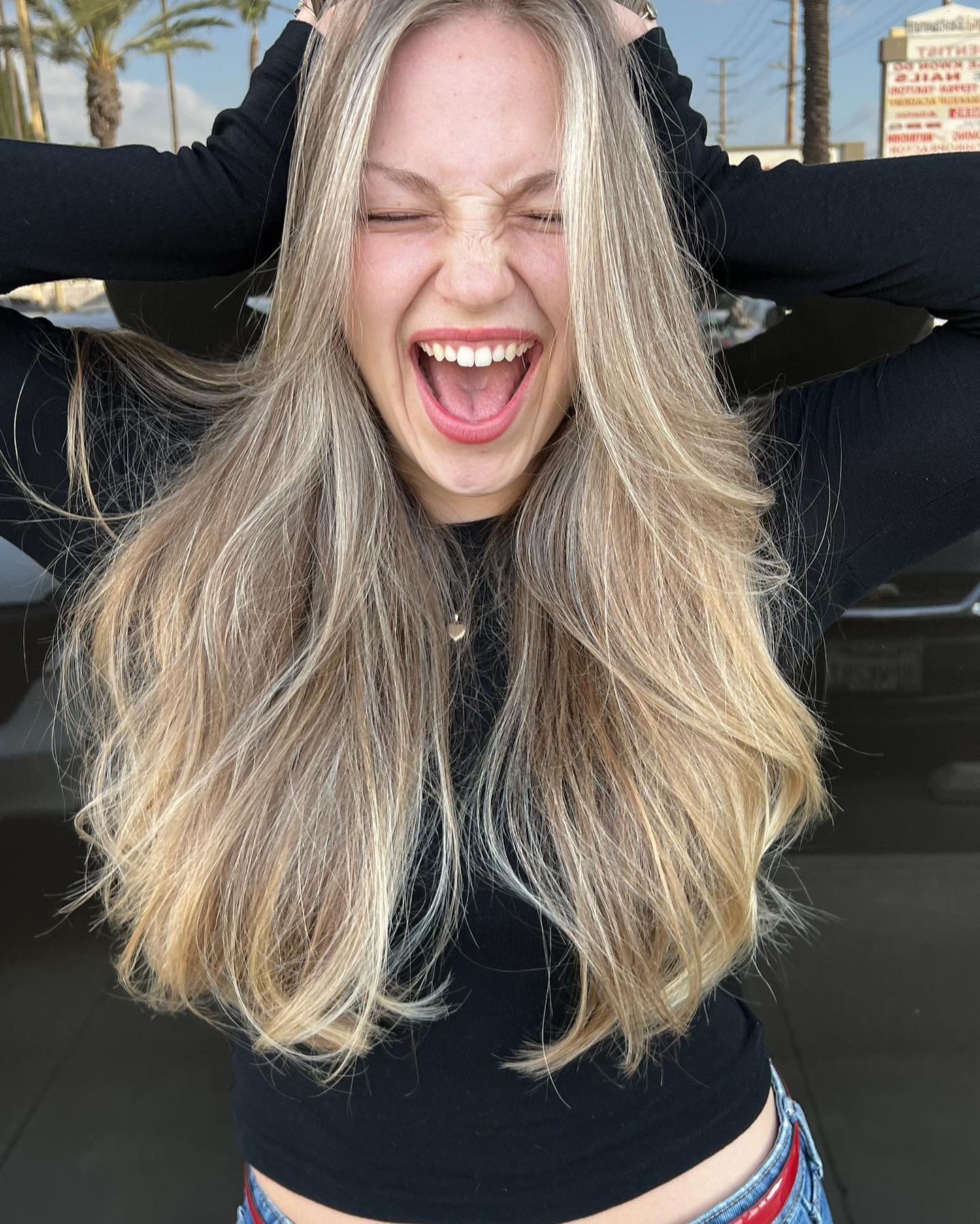 That feeling when you go blonde for the first time! @jayneturnerr