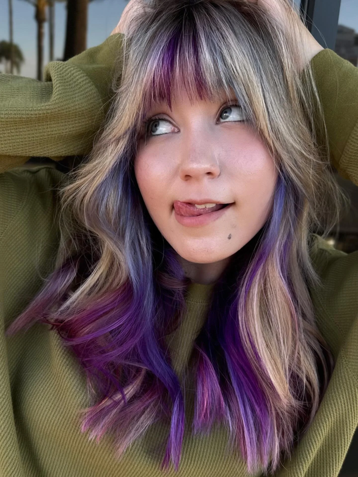 Pretty in purple 💜 @bumblebri09