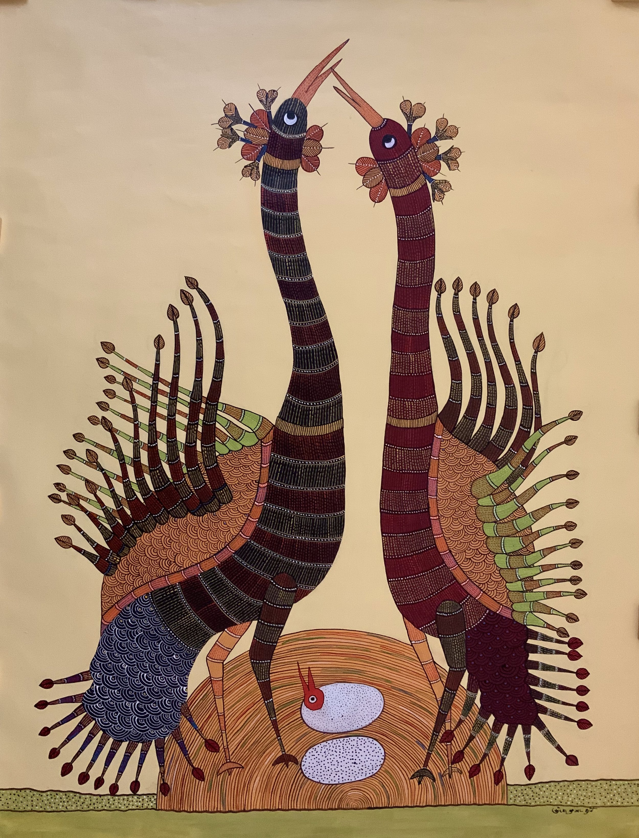 Tribal Art Painting by Charu Shukla - Fine Art America