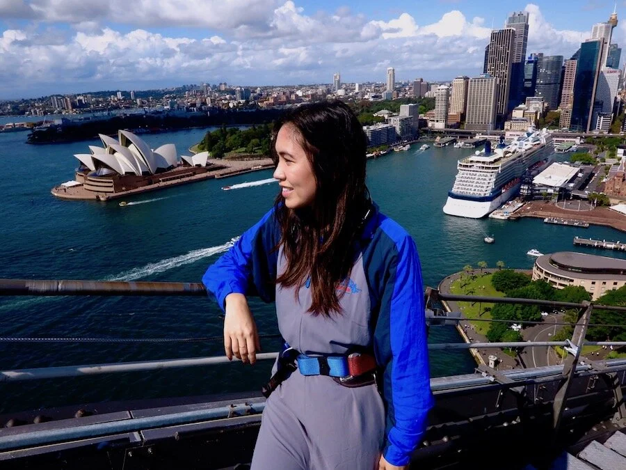 Experience sydney the right way // the harbour bridge climb