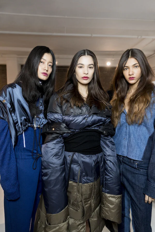 Backstage at Public School With Aveda