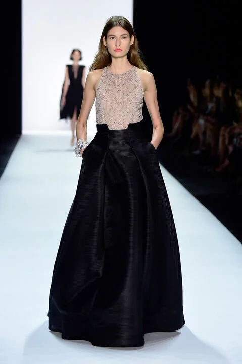 Badgley Mischka's Timeless NYFW Runway