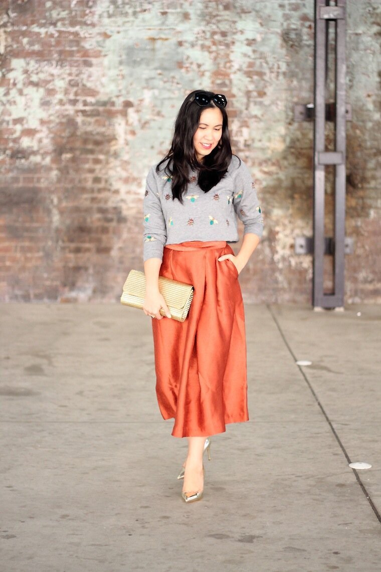 MBFWA Outfit: 70s Burnt Orange