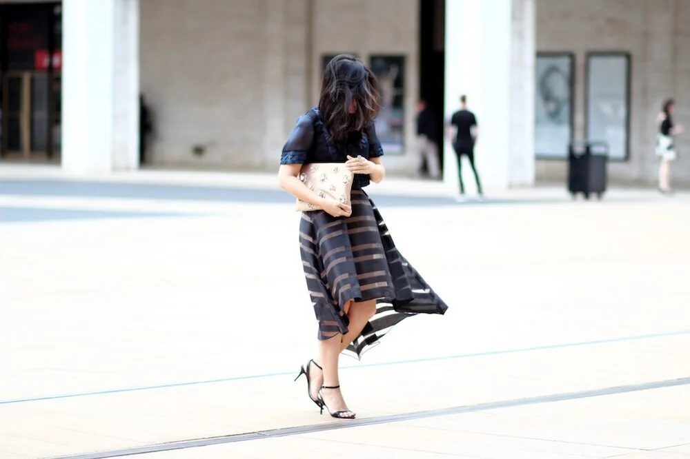 NYFW Outfit // Zampatti Elegance