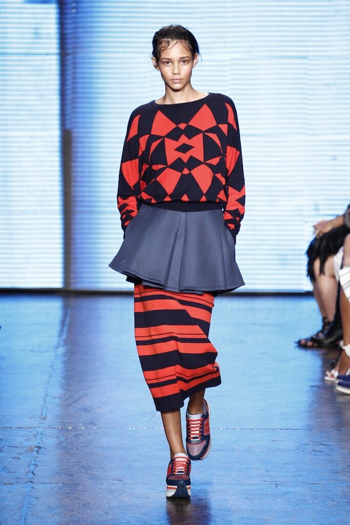 DKNY's Vibrant Spring 2015 NYFW Runway