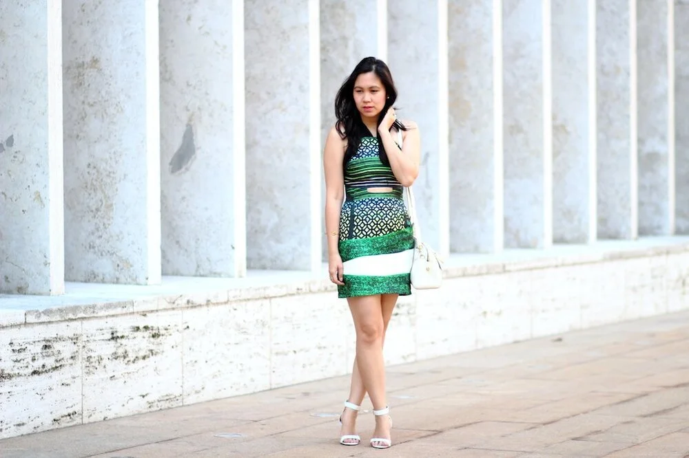 NYFW Outfit // Jade Kaleidoscope