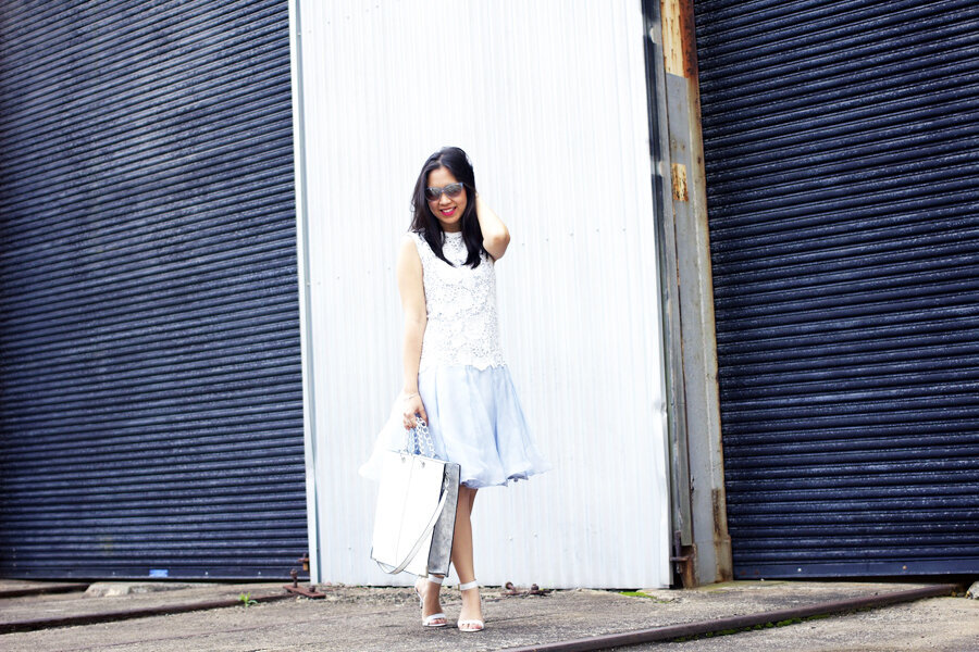 MBFWA Outfit // Ballerina Blue