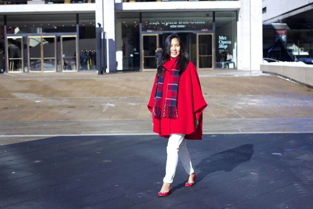 NYFW Outfit // Burning Red