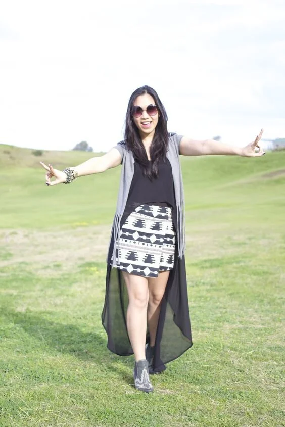 Boohoo Festival DIY // Jacket With Studded Shoulders