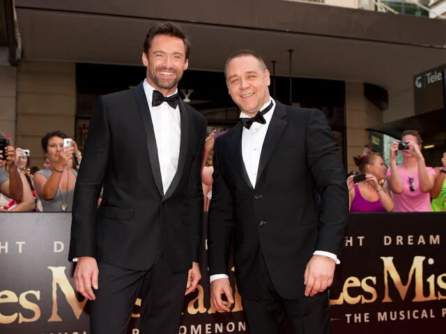 Exclusive Interview With Hugh Jackman and Russell Crowe At Les Miserables Sydney Premiere