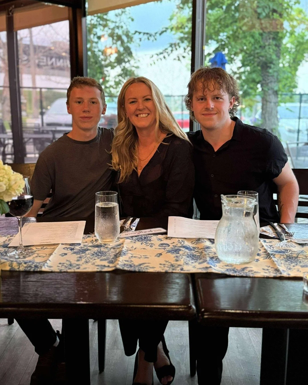 This photo holds so much of my heart (our sons). 🤍 

Its also a reminder that this chapter is about ME &amp; YOU. Your dreams, your happiness, and the life you want to create. Your kids are still watching you. Just as you&rsquo;ve always wanted the 