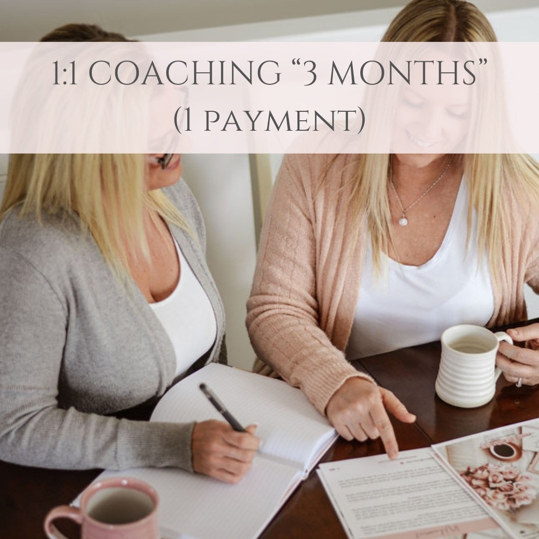 1:1 Coaching | 3 Month Program