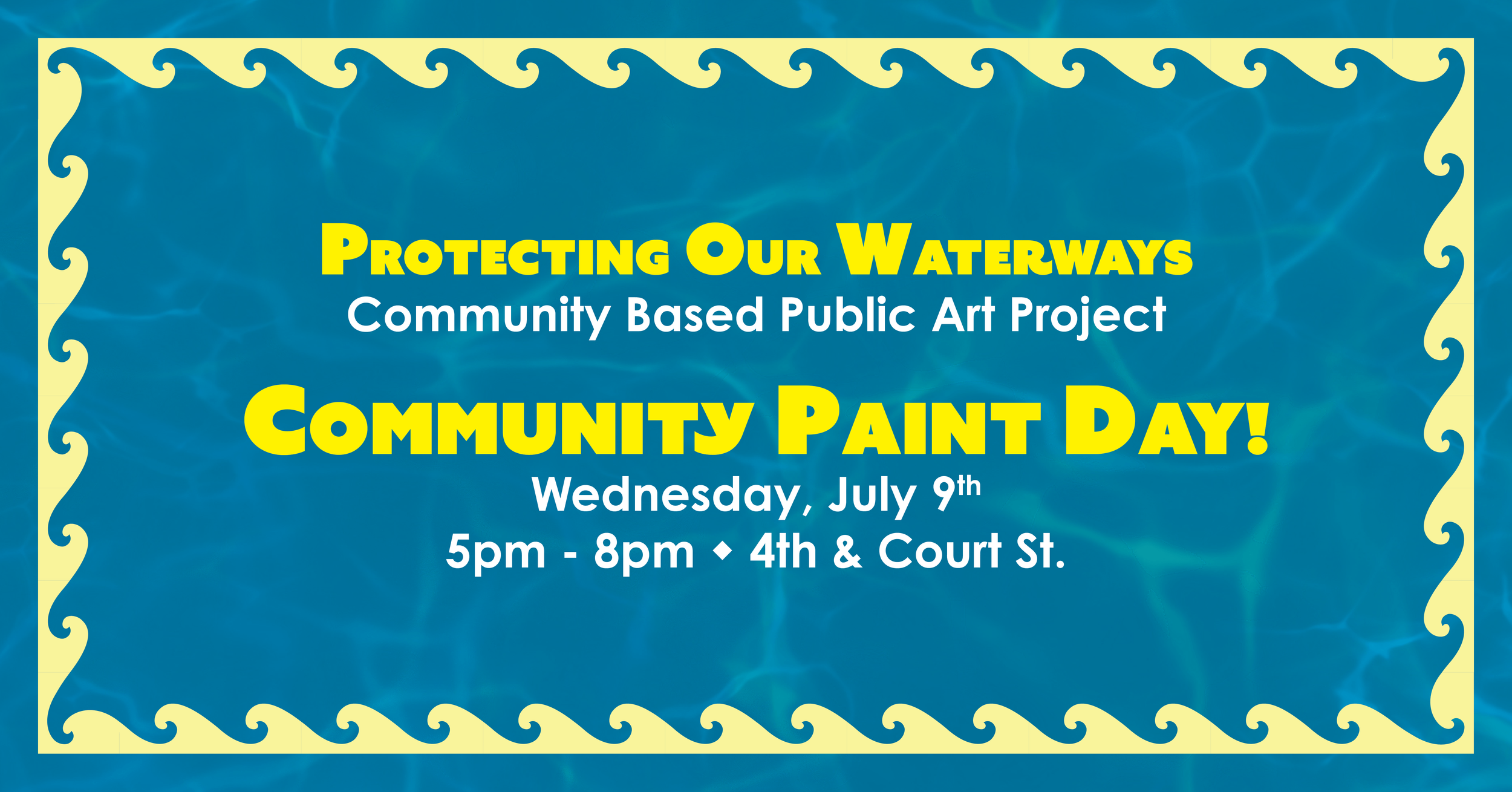 Community Paint Day! Protecting Our Waterways, 2025
