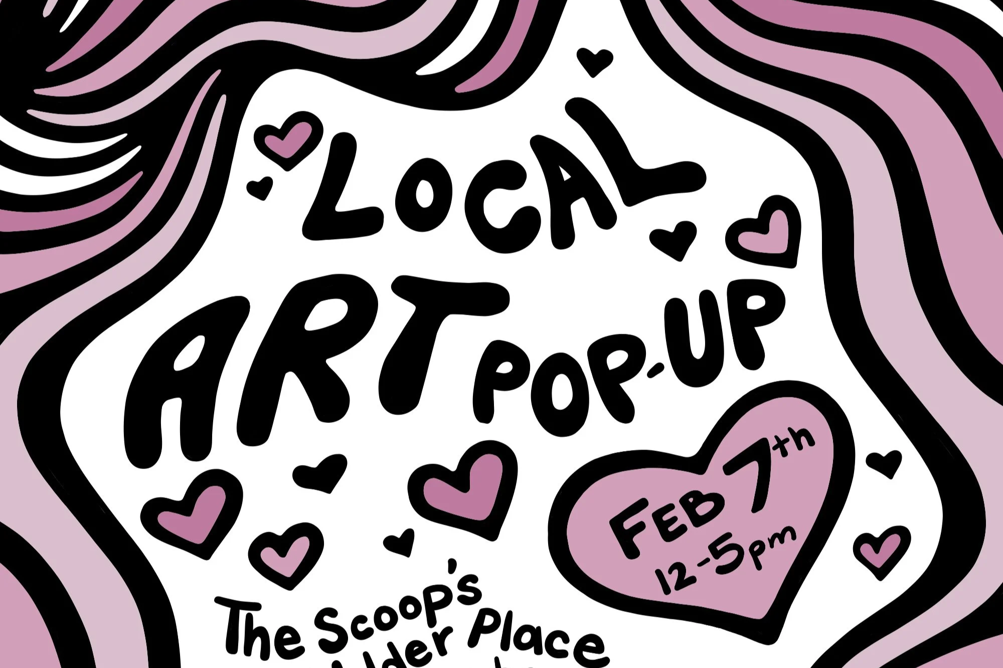 Local Art Pop-Up at The Scoop's Udder Place