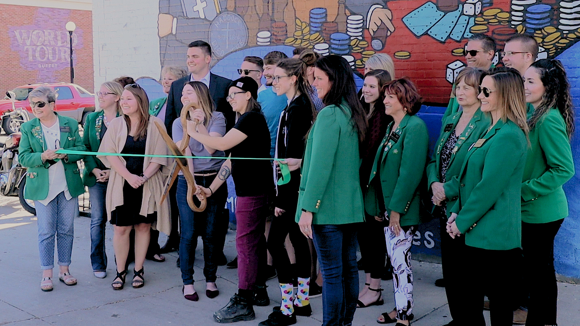 Work & Church Ribbon cutting, 4-29-21