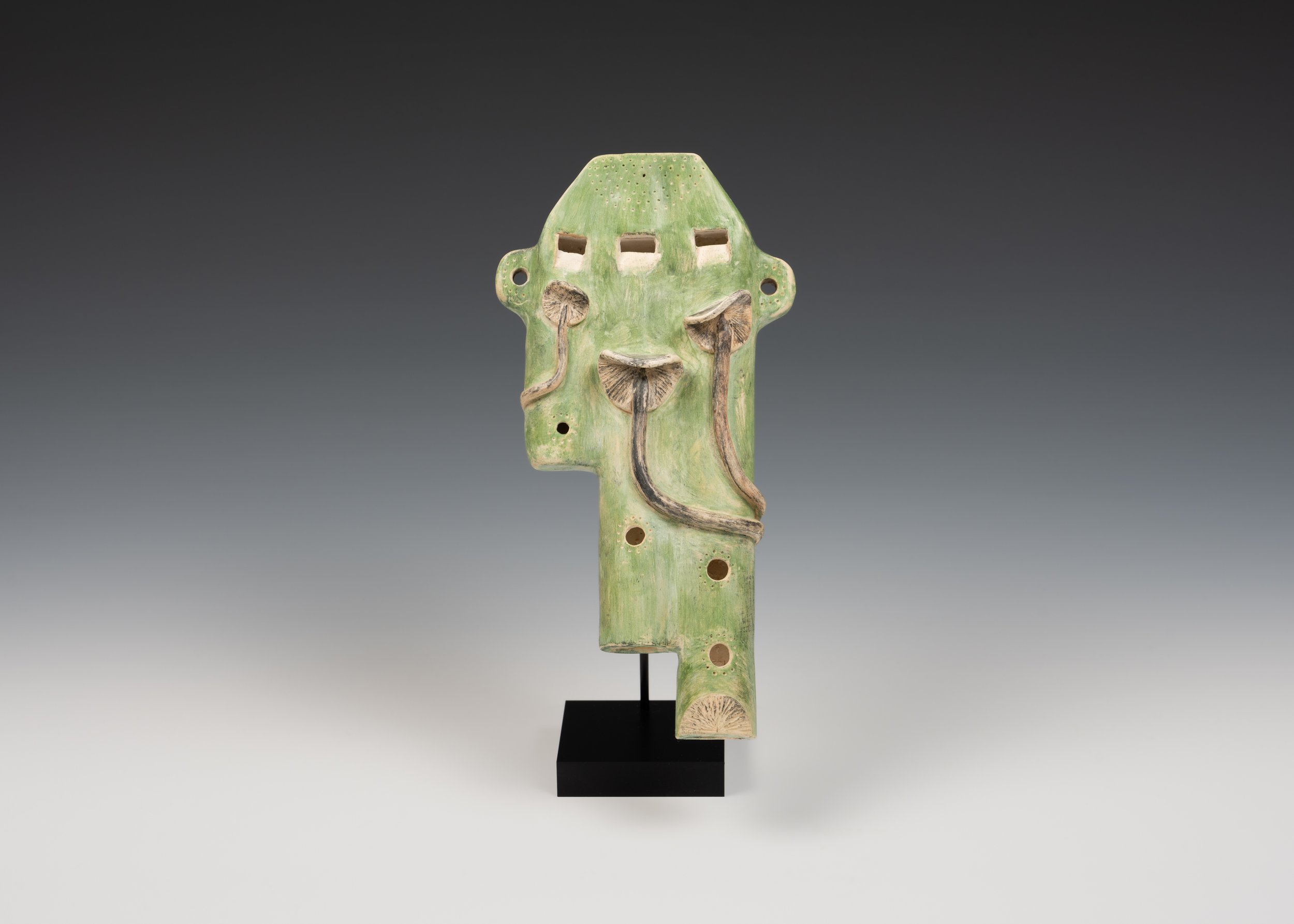 "LITTLE MUSHROOMS TRIPLE FLUTE" | Melissa Foss