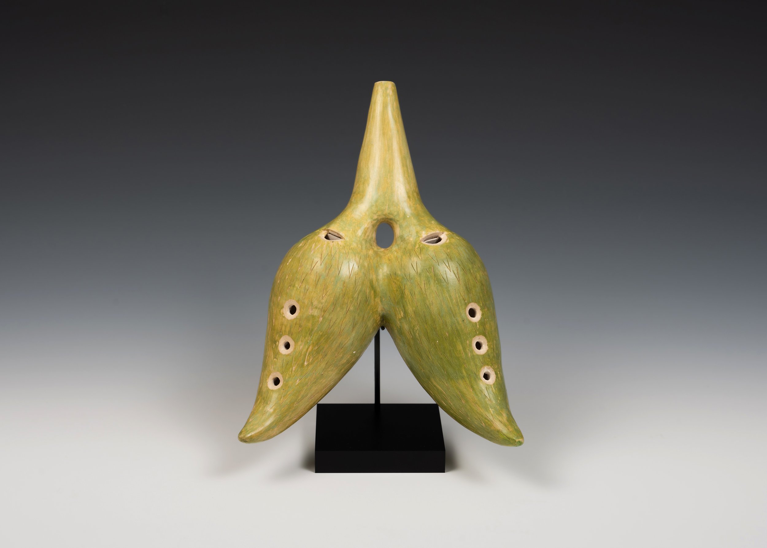 "MILKWEED DOUBLE OCARINA" | Melissa Foss