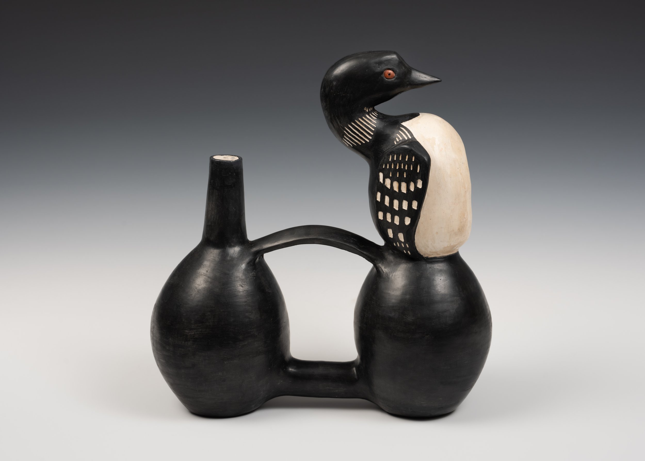 "LOON WHISTLING BOTTLE" | Melissa Foss