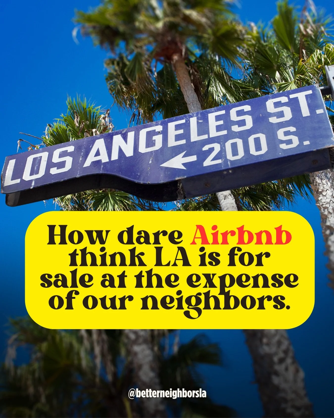 Over 60% of short-term rentals in LA are already operating illegally. 

When will the City decide that protecting housing for the people who actually live here matters more than expanding permits for corporate operators?

We support home-sharing done