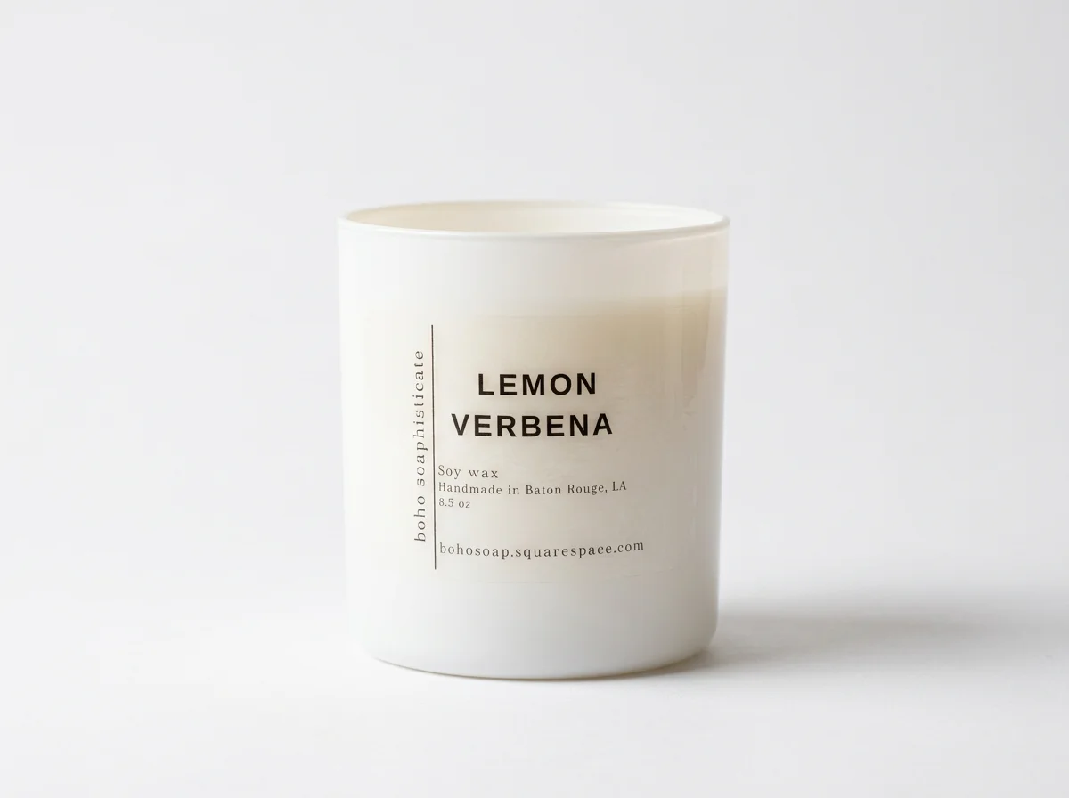 Lemon Verbena - soy wax candle