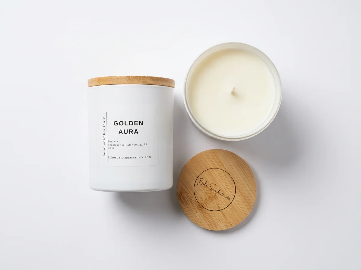 Golden Aura - soy wax candle
