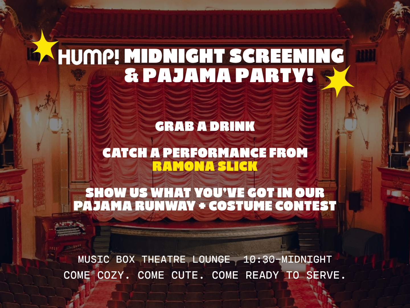 HUMP! Chicago: Pajama Party + Midnight Screening