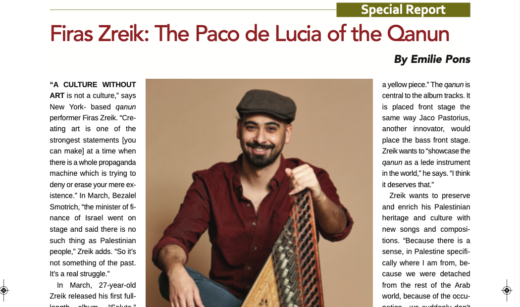 WRMEA: The Paco de Lucia of the Qanun - 24/05/2023