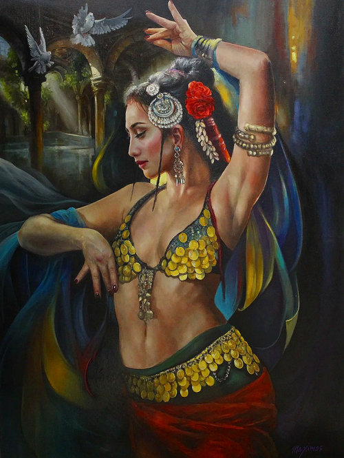 ELEGANCE IN MOTION - 48x36 - 5400