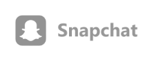 Snapchat gray logo