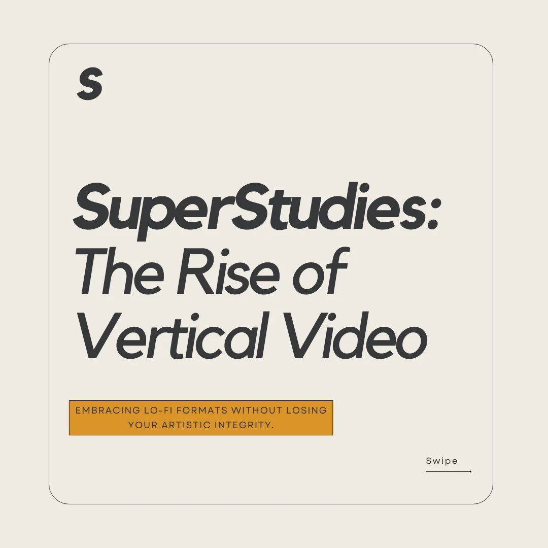 Vertical storytelling isn&rsquo;t a trend; it&rsquo;s a tool. Bring your art to the screen with intention.⁠
⁠
#atthesuper