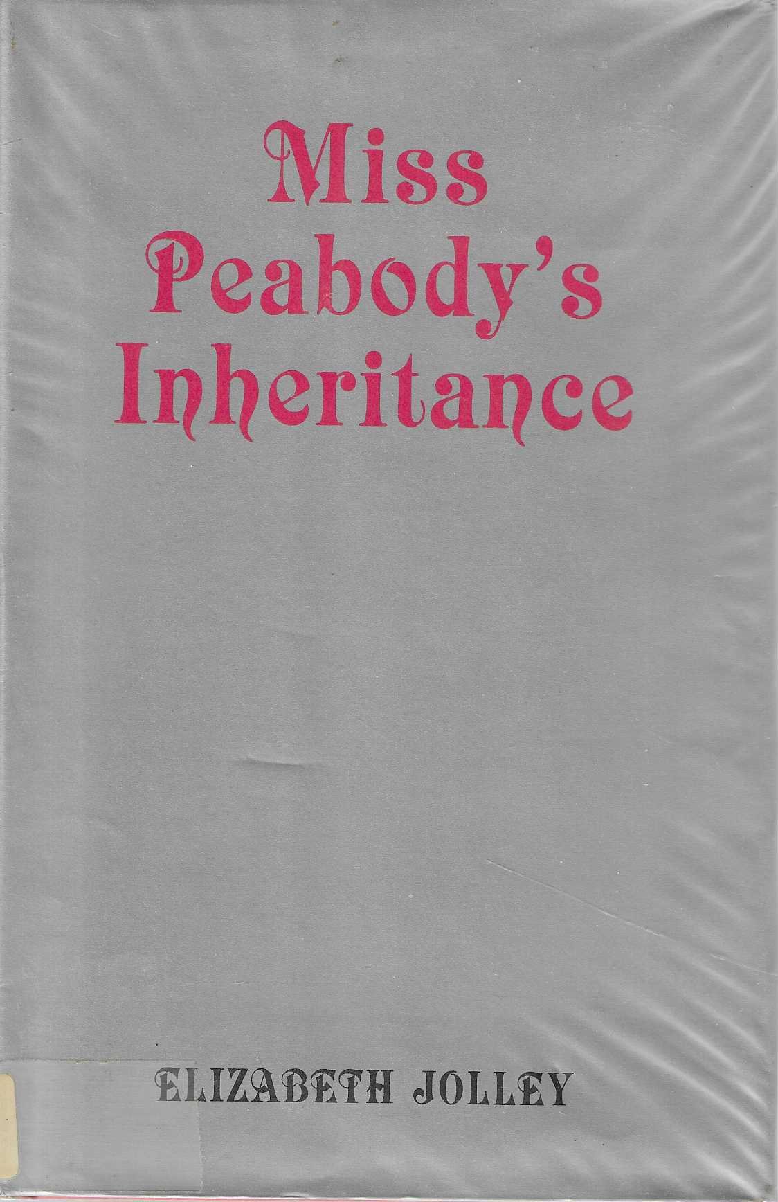 Miss Peabody's Inheritance