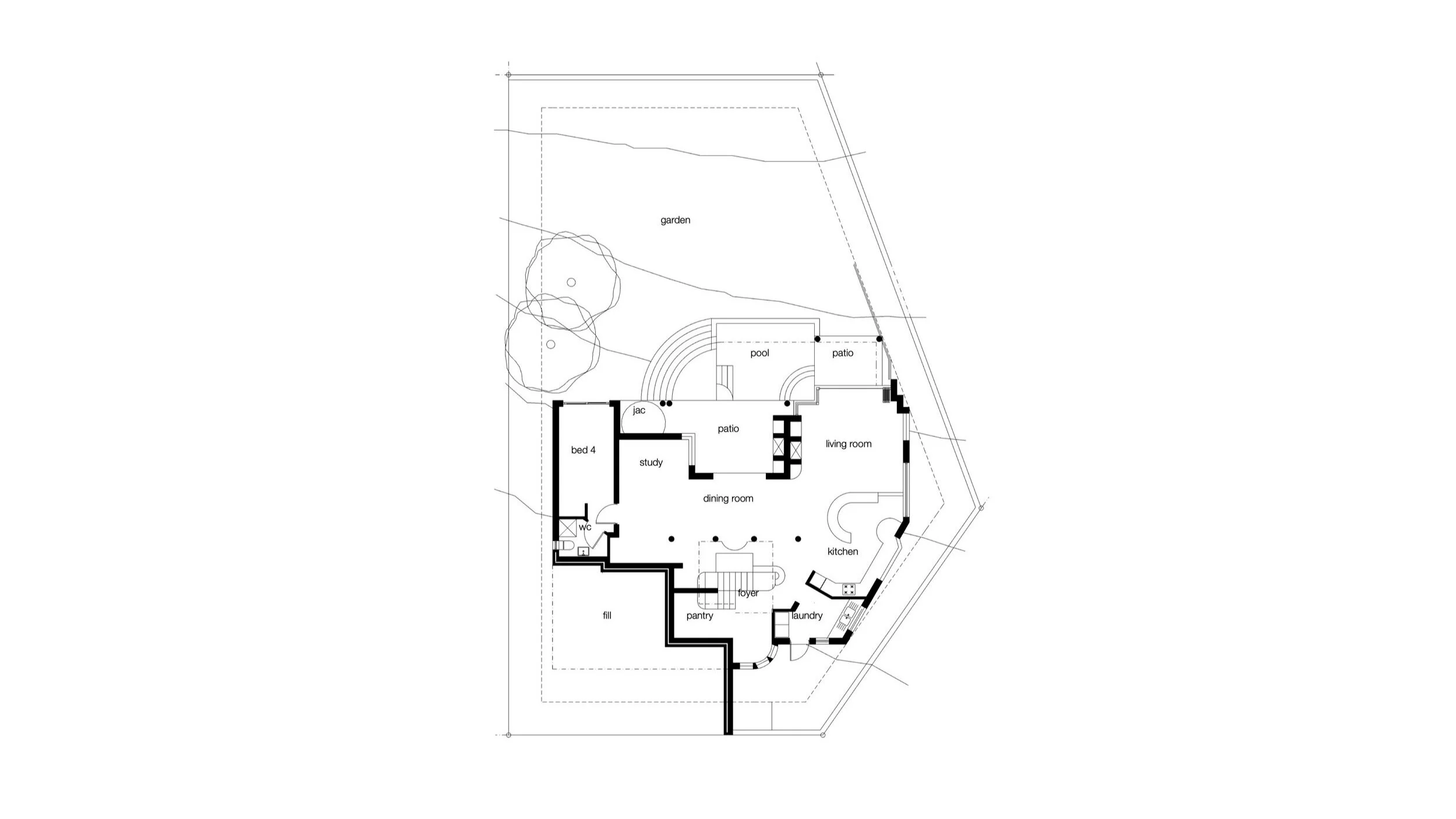 EXISTING GROUND LEVEL 
