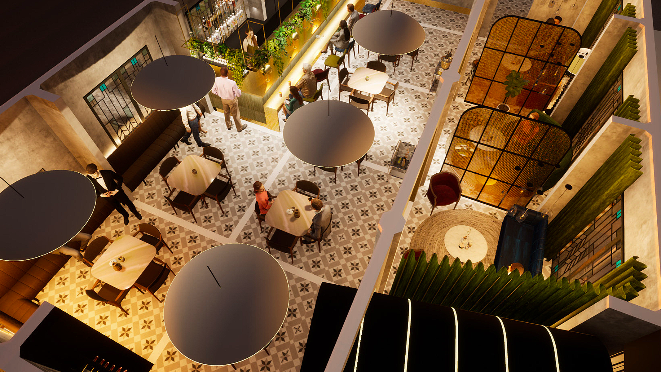 RENDER - OVERHEAD VIEW